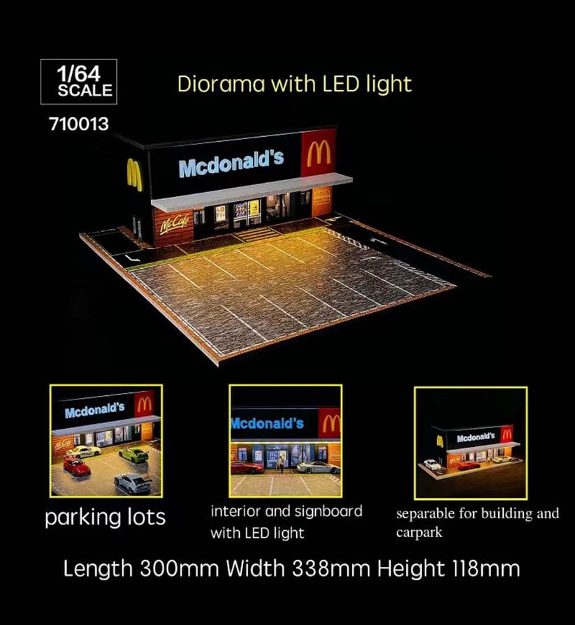 1 64 Diorama Light, 1 64 Diorama Shop