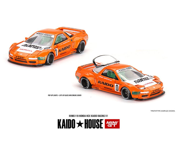 Honda NSX Racing V1 Kaido House Mini GT KHMG119 1/64 scale