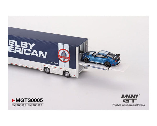 Shelby American Transporter Set Western Star 49X & Shelby GT500 SE Widebody MGTS0005 diecast