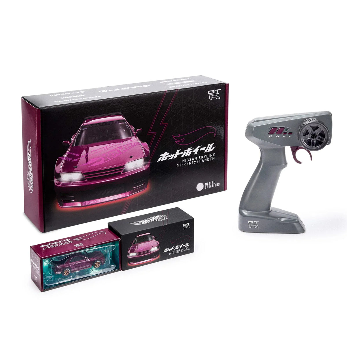 Hot Wheels RC 1:64 Nissan Skyline R32 Pandem Vehicle