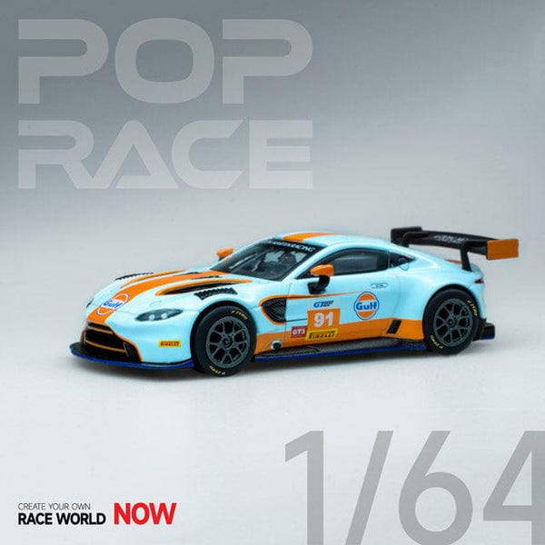 Aston Martin Vantage GT3 Gulf Pop Race 1/64 scale