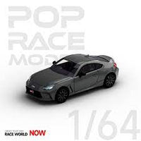 Subaru BRZ Magnetite Grey Pop Race 1/64 scale