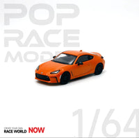 Toyota GR86 10th Anniversary Flame Orange Pop Race 1/64 scale