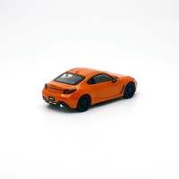 Toyota GR86 10th Anniversary Flame Orange Pop Race 1/64 scale miniature