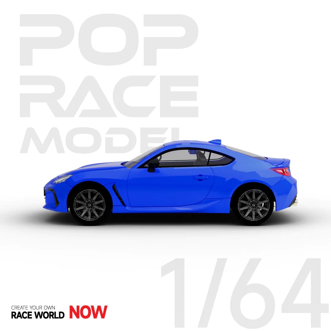 Subaru BRZ WR Blue Pop Race 1/64 scale