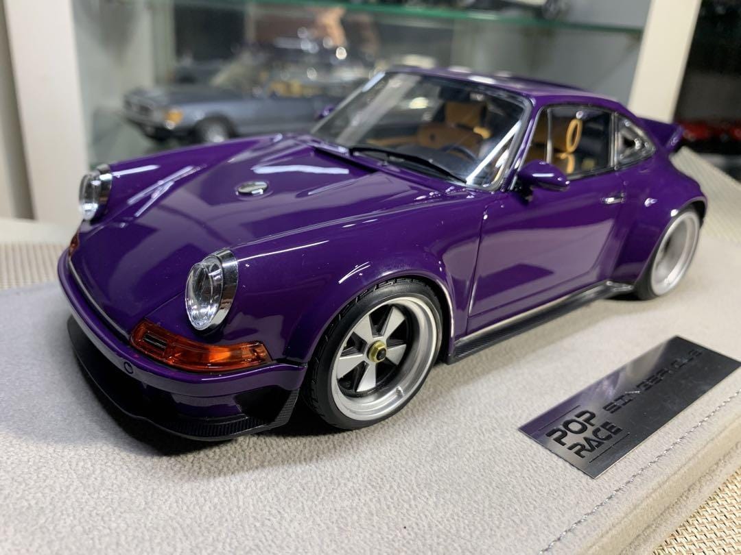 Porsche Singer Purple 1/18 scale by Pop Race – Hanz Driven