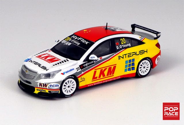 Chevrolet Cruze WTCC Macau WTCC 2012 Winner Independent Driver Class Darryl O'You Pop Race 1/64 scale rally