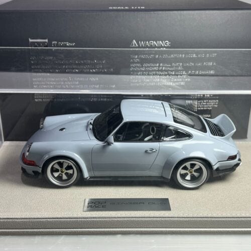 Porsche Singer Grey 1/18 scale by Pop Race