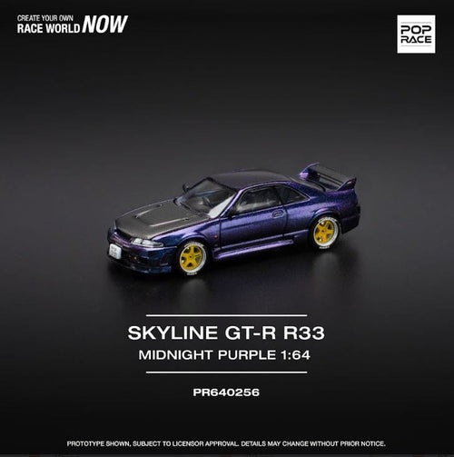 Nissan Skyline GT-R R33 Top Secret Gold Pop Race – Hanz Driven