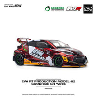 Toyota Goodridge GR Yaris Eva RT Production Model-02 Pop Race 1/64 scale