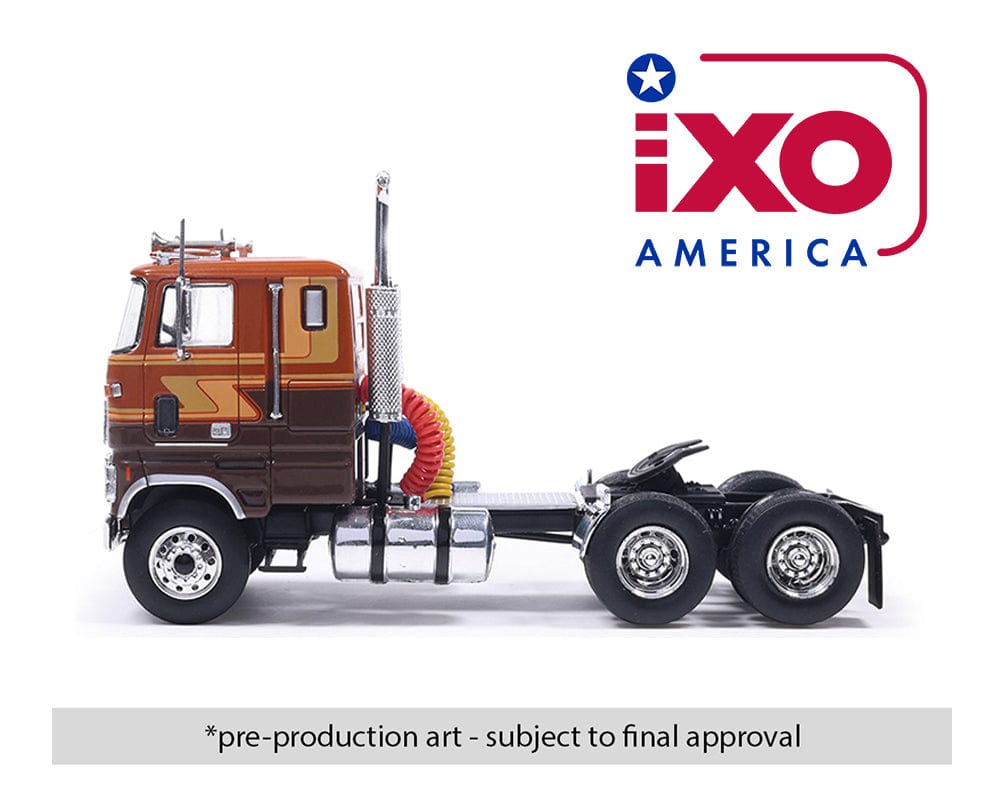 (Pre-order) IXO Models 1:64 Ford COE 9000 Brown IXO Models 1:64 scale