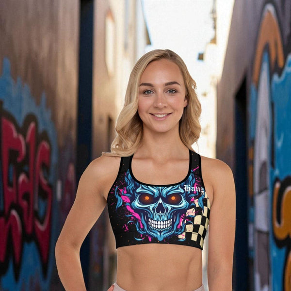 Naito Raida Padded Sports Bra for the girl car motorcycle emthusiast