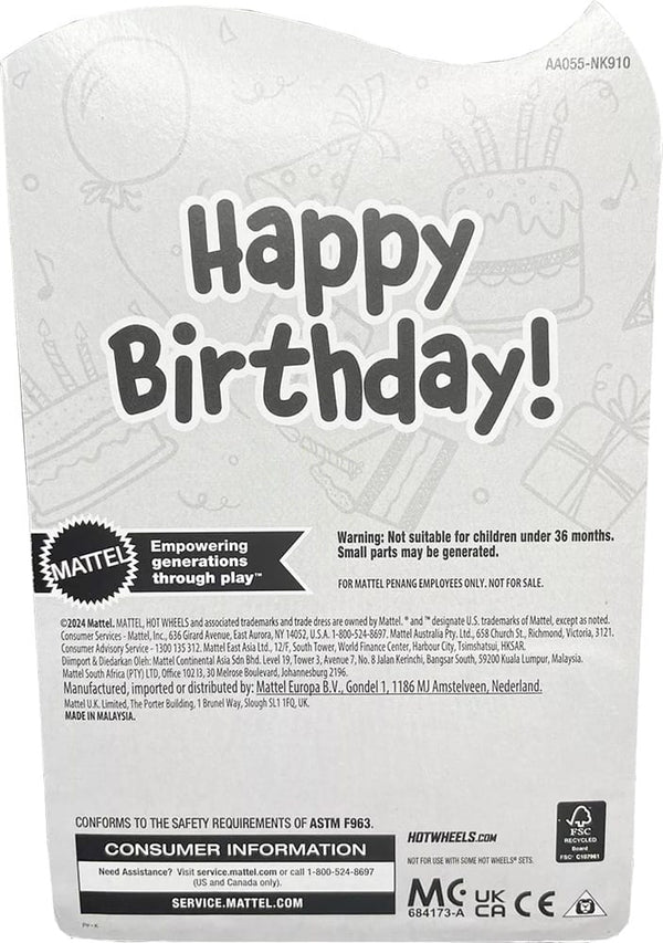 Hot Wheels Dairy Delivery Malaysia Employee Birthday Gift