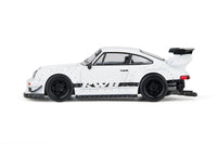Porsche RWB 930 White MODELMODEL 1/64 scale