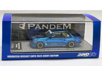 Inno64 BMW E30 Blue Chrome Widebody IDE Indonesia Special Event car