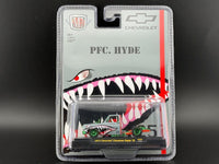 Chase 1973 Chevrolet Cheyenne Super 10 “PFC. HYDE” Shark Face M2 Machines