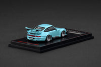 (Pre-order) Porsche RWB 993 Blue Green Ignition Model 1/64 scale