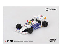 (Pre-order) Toleman TG184 #19 Ayrton Senna 1984 Monaco Grand Prix 2nd Place Limited Edition Mini GT