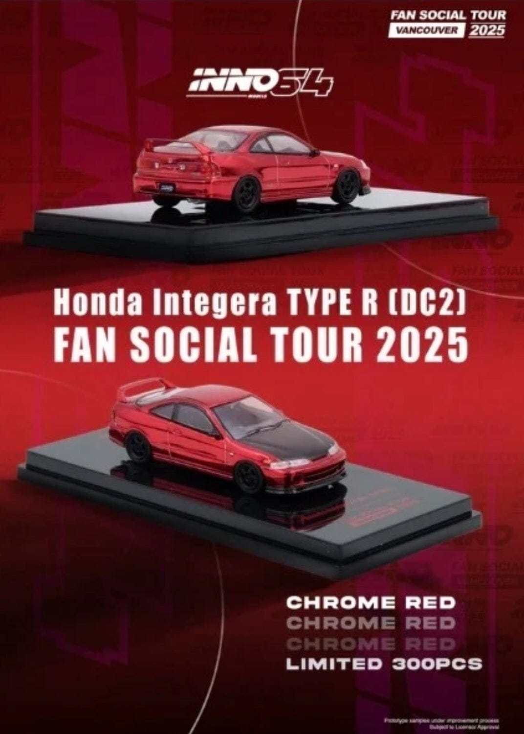 Inno64 Vancouver Lunch Special edition Honda Integra 1 of 300 made