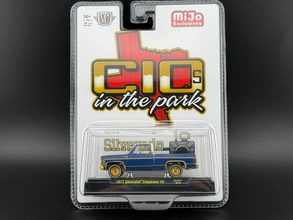 Chase 1977 Chevrolet Cheyenne 10 C10s In The Park Blue Limited Edition M2
