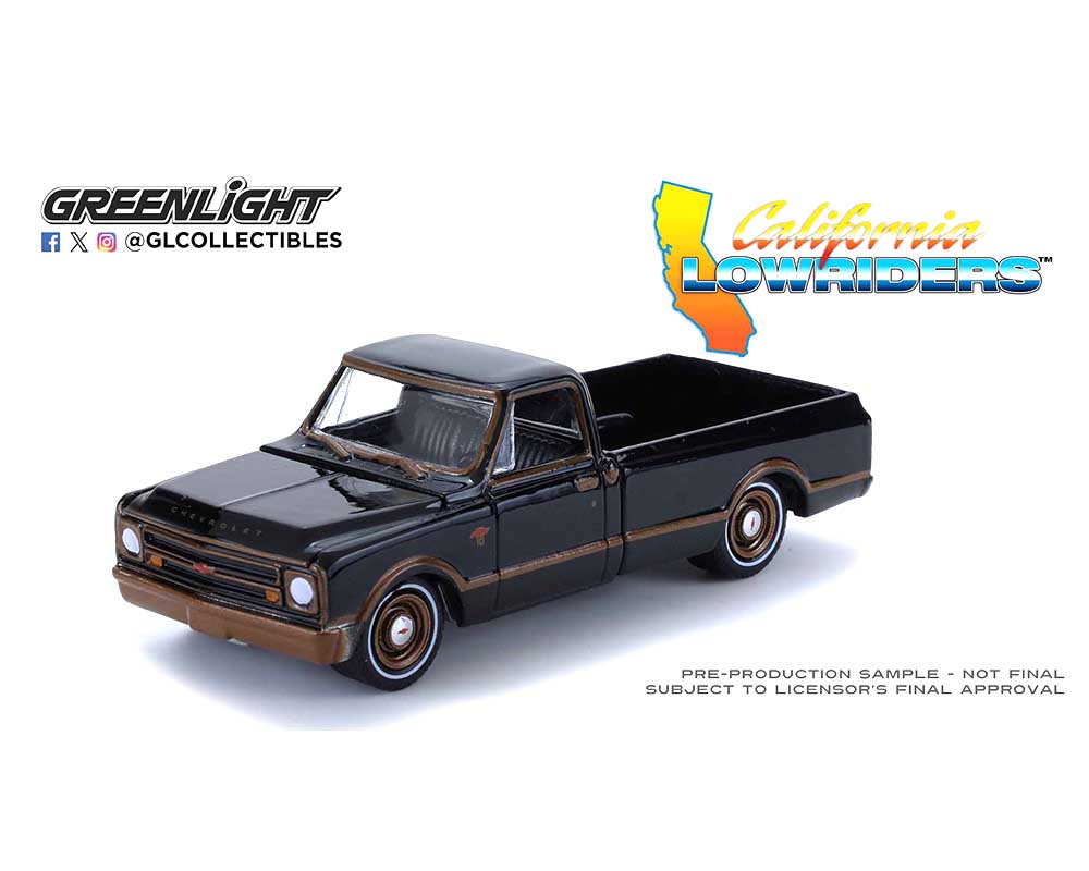 (Arriving in December) California Lowriders Series 7 1972 Chevrolet C10 Greenlight
