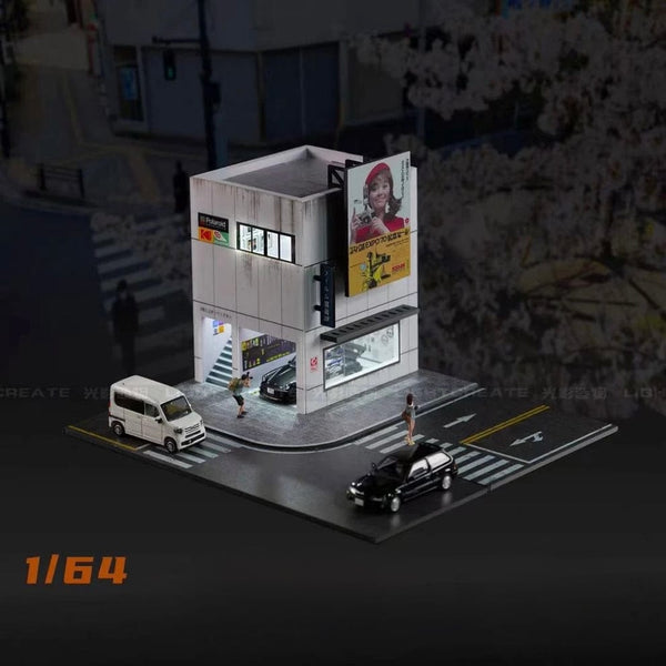 Japanese Office Building 1/64 scale Diorama