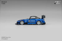 Custom Honda S2000 Racing Candy Blue Micro Turbo 1/64 scale