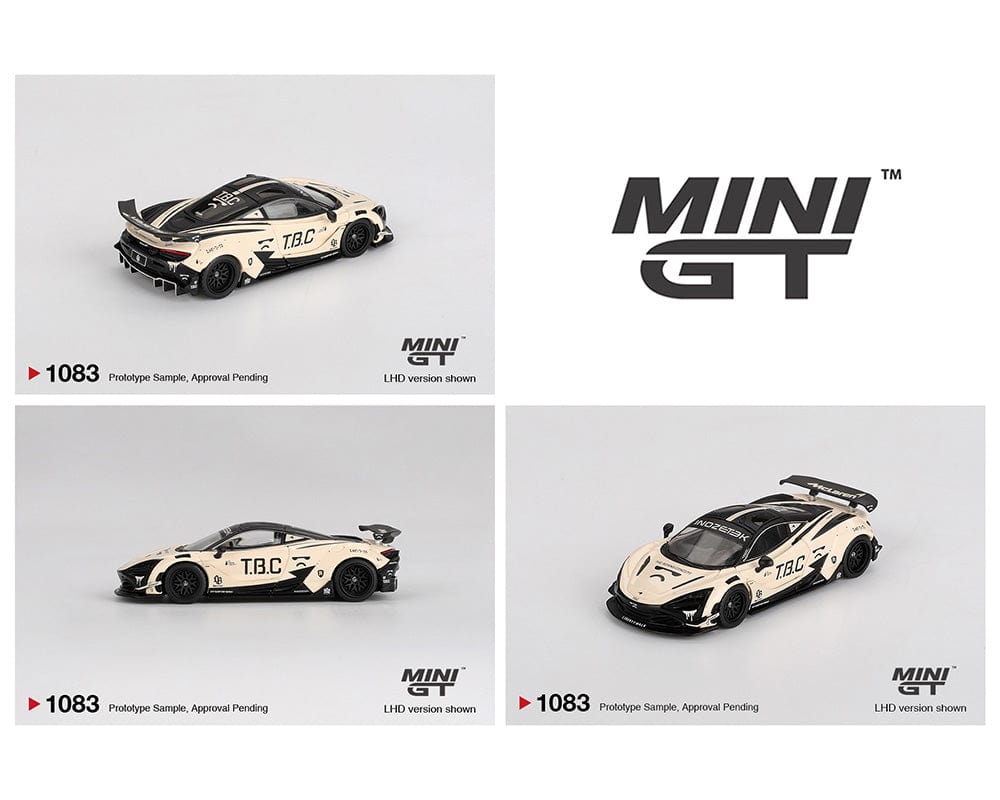 MINI GT McLaren リバティーウォーク カモフラージュ Pre-order) McLaren 720S LB-Works The Boring Concept Mini GT 1/64