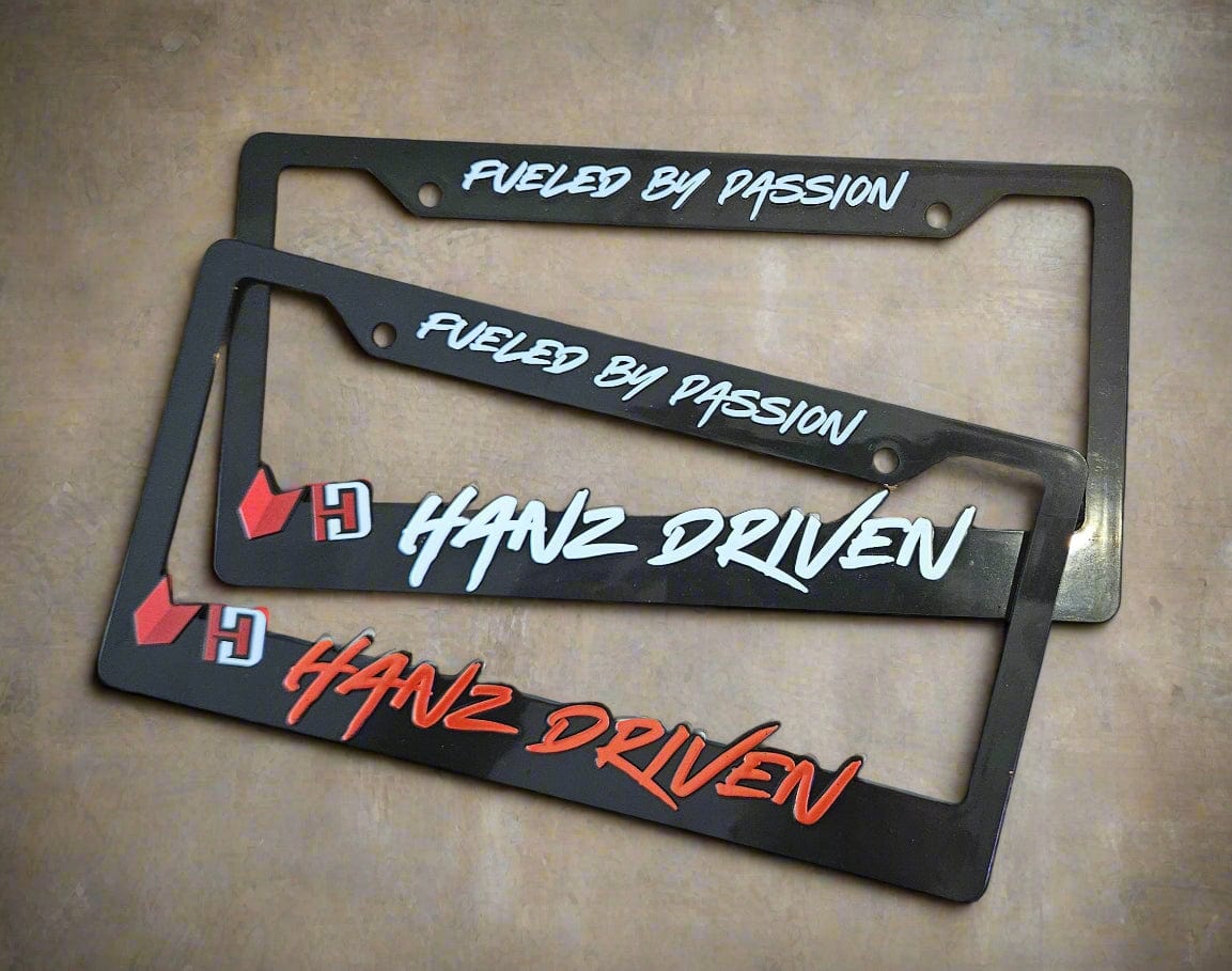 Hanz Driven License Plate Frame