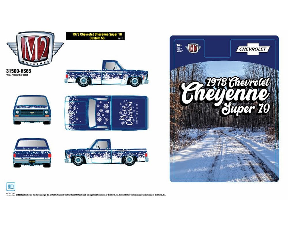 1973 Chevrolet Cheyenne Super 10 Custom SS Holiday Edition