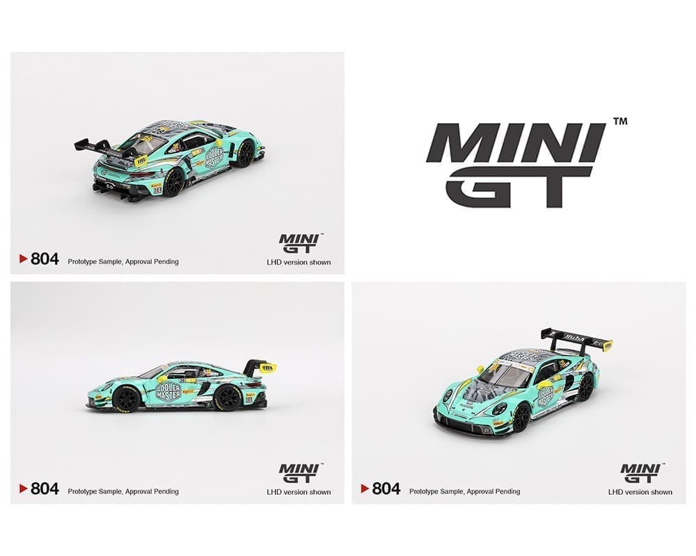 Porsche 911 GT3 R #28 HubAuto Racing2023 FIA GT World Cup 70th Macau Grand Prix Mini Gt
