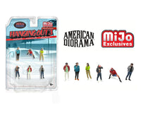American Diorama 1:64 Figures Hanging Out 3 Figures Set