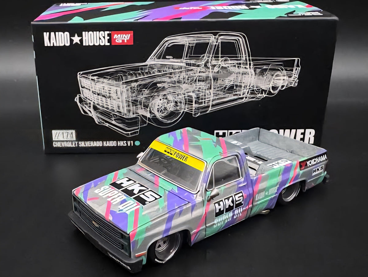 Chase Chevrolet Silverado Kaido House HKS v1 1:64 scale