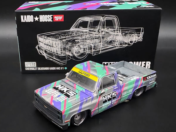 Chase Chevrolet Silverado Kaido House HKS v1 1:64 scale