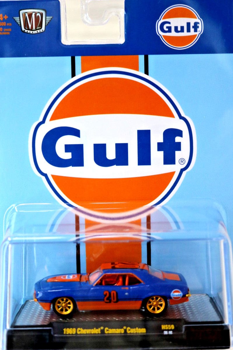 Chase Chevrolet Camaro Custom Gulf M2 Machines 1/64 scale