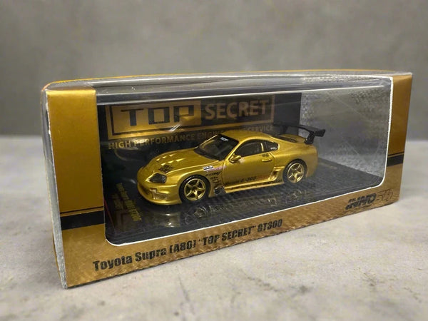 Toyota Supra AE80 Top Secret GT300 Gold Tokyo Auto Salon Special Event edition Inno64 1/64 scale