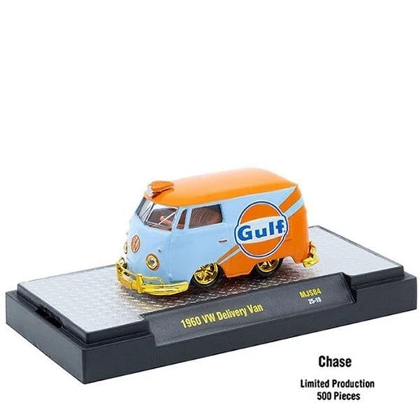 Chase 1960 Volkswagen Delivery Van Custom Gulf Blue M2 Machines