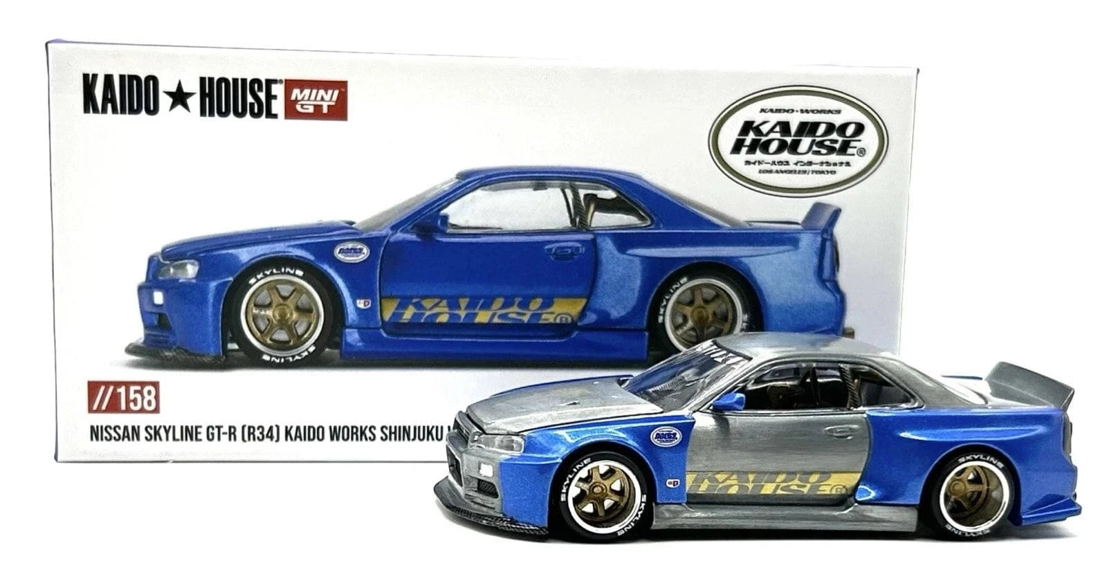 Chase Kaido House Nissan Skyline GT-R R34 Shinjuku V2 Aero