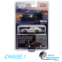 Chase Nissan Skyline Kenmeri Liberty Walk Matt Black Mini GT 1/64 scale