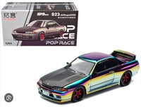 Nissan Skyline GT-R R-32 Magic Chrome Vancouver Special edition Pop Race 1/64