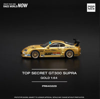 Toyota Supra GT300  Gold Top Secret 1/64 scale Pop Race