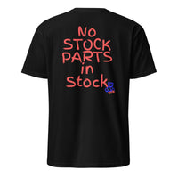 No Stock Parts in Stock T-Shirt Black