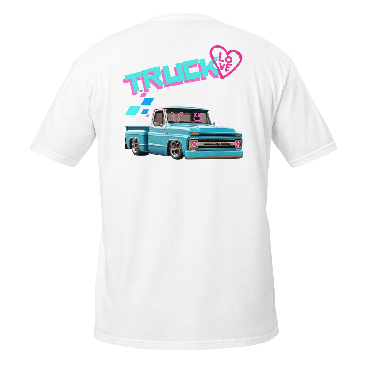 Truck Love Chevy C10 Silverado Unisex T-Shirt White