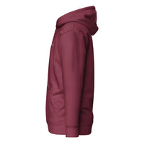 Flat Six Hoodie Maroon