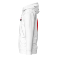 Red Gumball Hantsu Driven White Hoodie