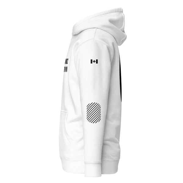 HNZ DRVN Gumball Black on White Hoodie