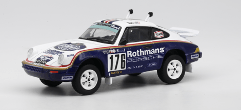 2x car set Porsche 911 992 Dakar #953 Porsche 953 Dakar 1984 #176 Tiny Exclusive Sparky Tiny Exclusive 1/64 scale