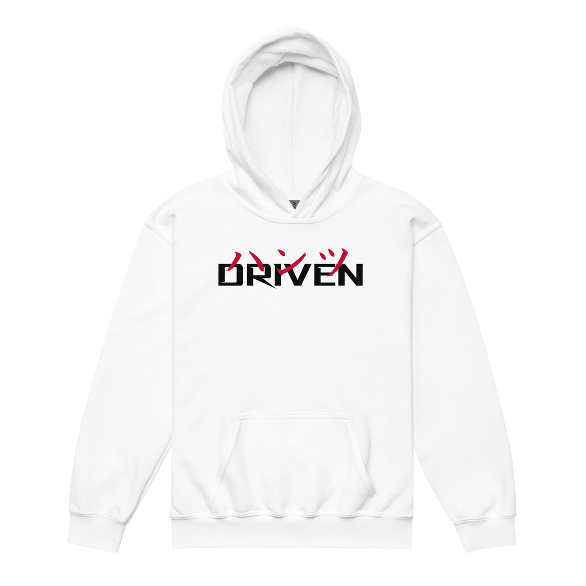 Tokyo Route Hoodie Youth White motor streetwear for cool kids
